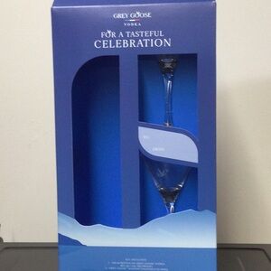 New Grey Goose Martini cocktail glasses